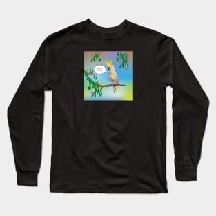 Hello Cocky Long Sleeve T-Shirt